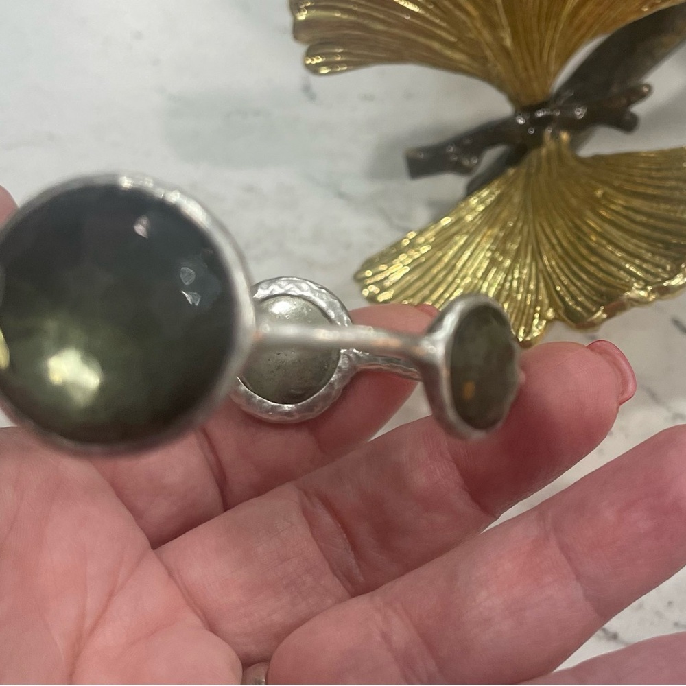 Ippolita Silver Bracelet with Green Stone - Picture 13 of 15